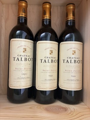 Chateau Talbot 1986 Saint Julien 1x Grand Cru Classe