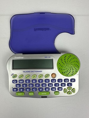 Franklin KID-1240 Children's Talking Dictionary and Spell Corrector (WORKING!!)
