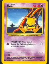 Abra 67/110 Common Legendary Collection Pokemon Lightly Played