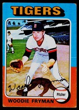 1975 Topps #166 Woodie Fryman - POOR