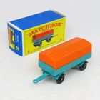 Matchbox - 2 Mercedes Trailer V1 - E Box - Regular Wheels Boxed Lesney