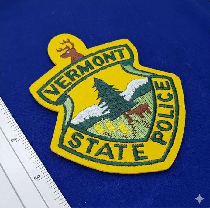 Vermont Police Patch State  #2 - Image 2 of 3