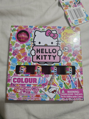 Hello Kitty Kinder Malset mit Chupa Chups World Duty Free BB 21.11.26
