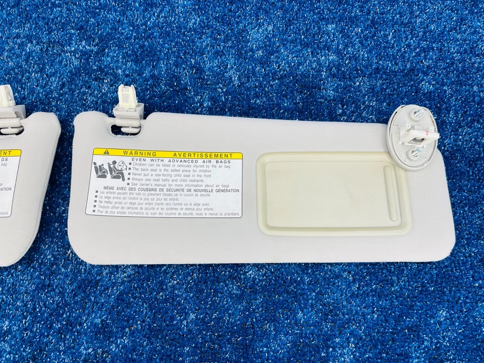 2006-2013 Lexus IS250 IS350 Sun Visor Set Driver Pass Visors LH RH OEM - Image 3 of 4