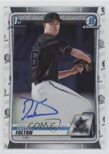 2020 Bowman Draft Chrome Picks Dax Fulton Daxton #CDA-DF Auto 0v2f