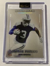GEORGE PICKENS cowboys 2026 Wild Card Matte Metal 250 White 3/8 jsy #! (B2)