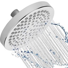 Luxury Shower Head High Pressure Rain Bathroom Chrome Showerhead Adjustable