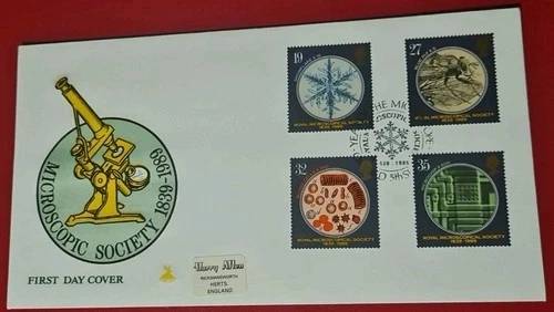 GB - 1989 -"MICROSCOPES" - Mercury First Day Cover