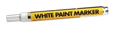 Forney 70818 Quick Drying Oil-Based White Paint Marker for Permanent Marking
