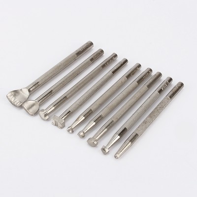 9-teiliges Leder-Arbeitssattel-Herstellungswerkzeug-Set Von Craftool Carving B