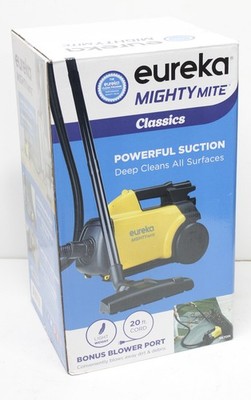 Eureka Mighty Mite Bagged Canister Vacuum New Corded Yellow Vacuum Cleaner