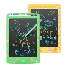 LCD Writing Tablet 8.5 Inch 2 Pack Colorful Screen Electronic Writing Drawing...