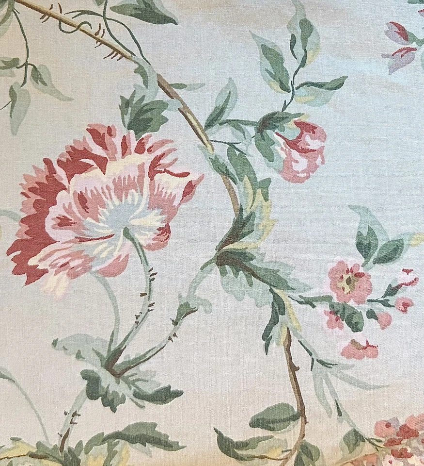 DE COLECCIÓN RALPH LAUREN HOME "Toulouse" Verde Floral Reina Sábana PLANA Y AJUSTADA EE. UU. Foto 4 de 4