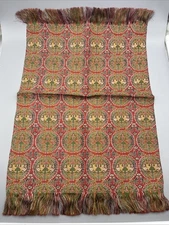 tatsumura Japanese Textile Silk Brocade Vase Mat 16x11.5 Enmon NWOB