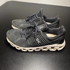 On Cloud Women's Cloudswift Black/Rock Helion Shoes Size 8.5 41.99581 Athletic