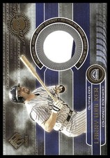 2001 Pacific Private Stock / Larry Walker GAME-USED PATCH