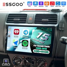 Apple CarPlay Für Suzuki Swift 2005-2010 Android 15 Autoradio 4+64G GPS Navi KAM