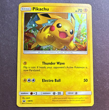 The Pokémon Company Pikachu SM76 Sun & Moon Promo Holo Basic 70 HP English 2017 on eBay