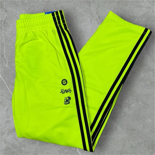 Adidas Bored Ape Yacht Club Punks Track Pants Solar Yellow Mens Sz S NWT