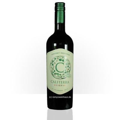 (1L=EUR12.67) Caliterra 2023 Cabernet Sauvignon 'Reserva' 0.75  Liter