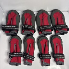 2 Sets of Outdoor Reflective Dog Boots Size SMALL  Size LARGE Top Paw