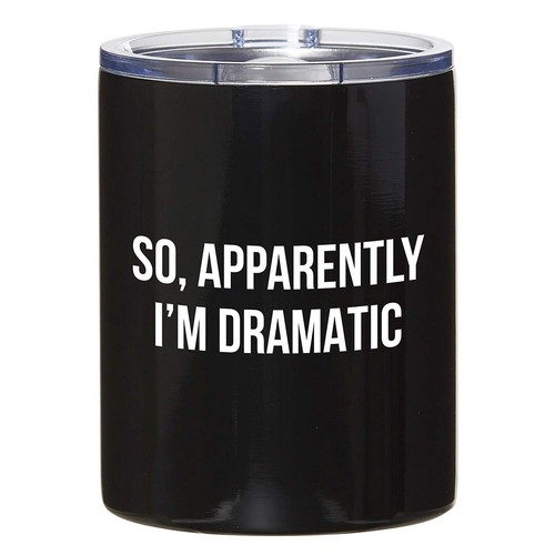 SIPS Drinkware Tumbler, 12-Ounce, Dramatic