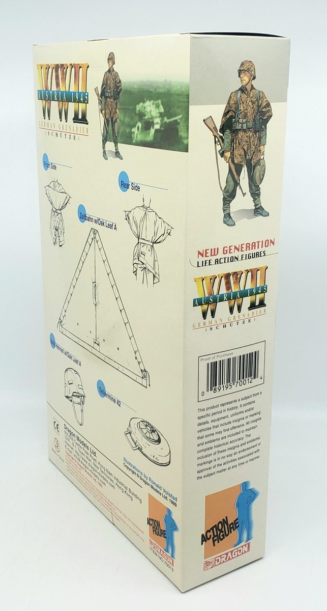 Boxed Dragon WWII Austria 1945 German Grenadier Wihelm Figure 1999
