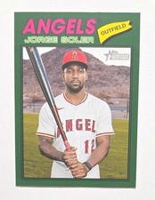 2026 Topps Heritage Green #37 Jorge Soler (ANGELES) !