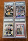 4 CARD GRADED LOT MICHAEL JORDAN KOBE BRYANT CAITLIN CLARK SOPHIE CUNNINGHAM