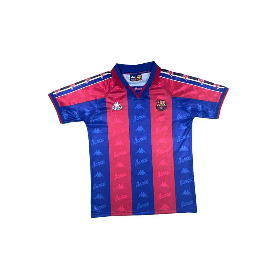 MAILLOT BARCELONE F.C BARCELONA 1995 1997 vintage camiseta shirt KAPPA jersey XS EUR 24,52 - FR