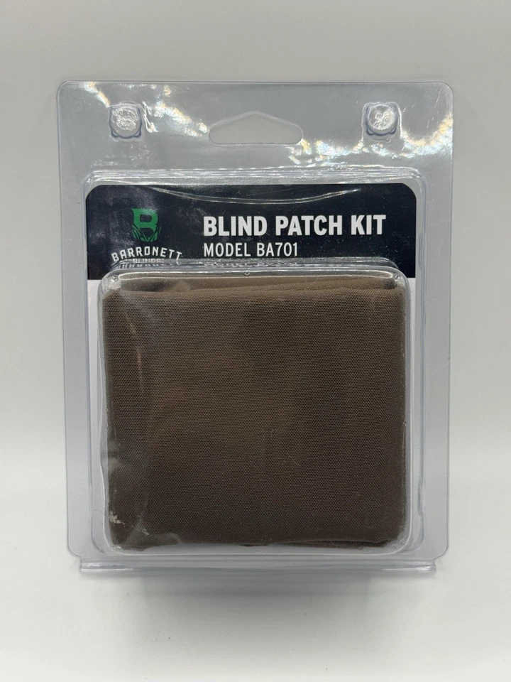 Kit de reparación de parches ciegos Barronett BA701 24 X 24 resistente marrón oscuro Foto 2 de 3