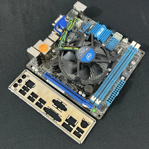 MOTHERBOARD/CPU COMBO: ASUS P8H77-I LGA 1155 ITX + Intel i5 2320 Tested Working!