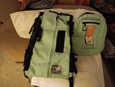 K9 Sport Sack Plus 2 Dog Carrier Backpack Teal Size Md for Dogs up to 40 LBs New