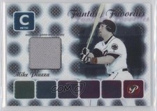 2004 Topps Pristine Fantasy Favorites Relics Mike Piazza #MPI HOF 0a1