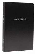KJV Holy Bible: Gift and Award, Black Leather-Look, Red Letter, Comfort Print: K