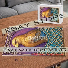 Celtic Hawk Wildlife Nature celtic nature 1000pc jigsaw puzzle 19.7X29.5 in