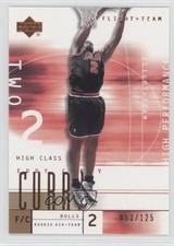 2001 Upper Deck Flight Team Copper 53/125 Eddy Curry (High Performance) #127 0o9