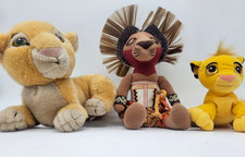 Disney The Lion King Plush Lot Broadway Musical Young Simba 2002 Bean Bag  More