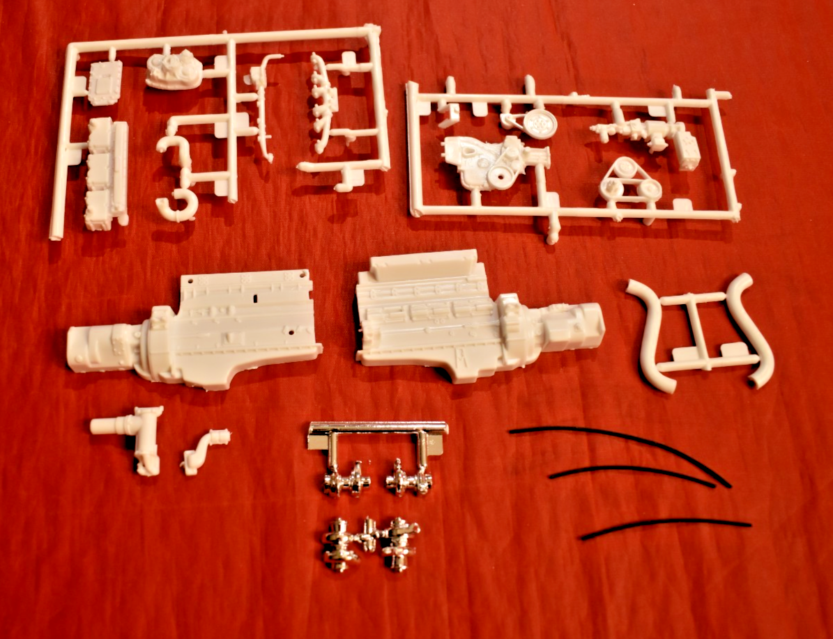 Revell Level 5 Peterbilt 359 Turbo Diesel Engine 1/25 | eBay