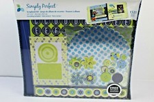 Simply Perfect Momenta 2010 Scrapbook Kit 1521 Pieces 12 X 12