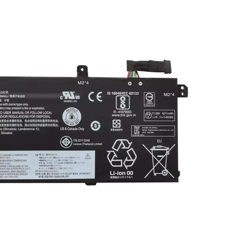 Batería Original 51WH L18C3P72 L18M3P72 Para Lenovo ThinkPad T490 T495 P43S T14 Foto 3 de 4