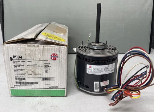US Motors 8904 Blower Direct Drive HVAC Furnace Blower Motor 3/4 HP 115V