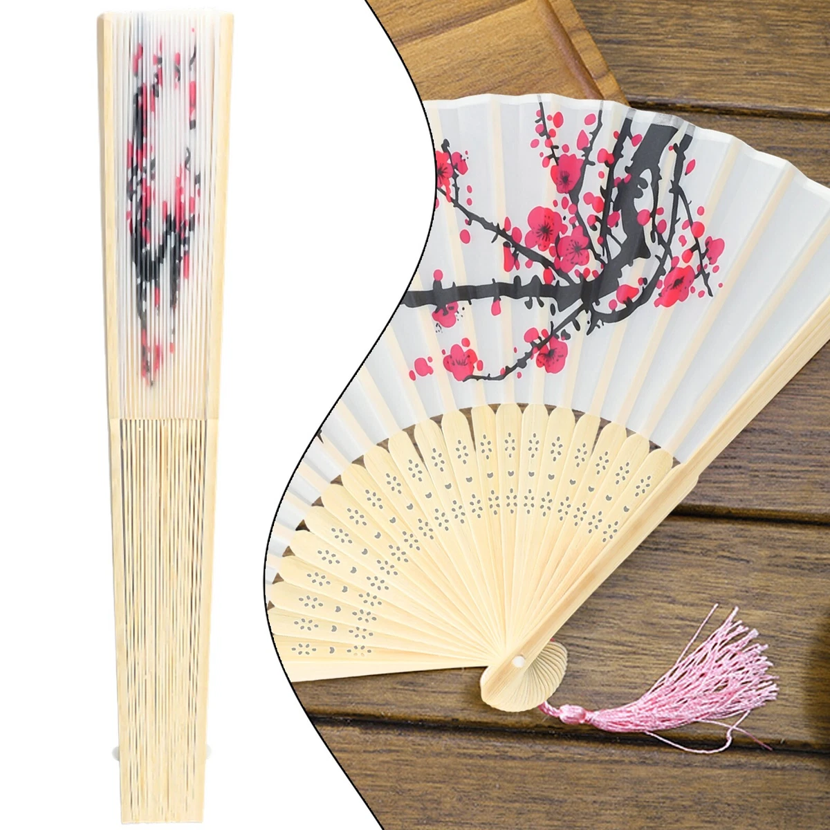 Bamboo fan on sale wedding favors