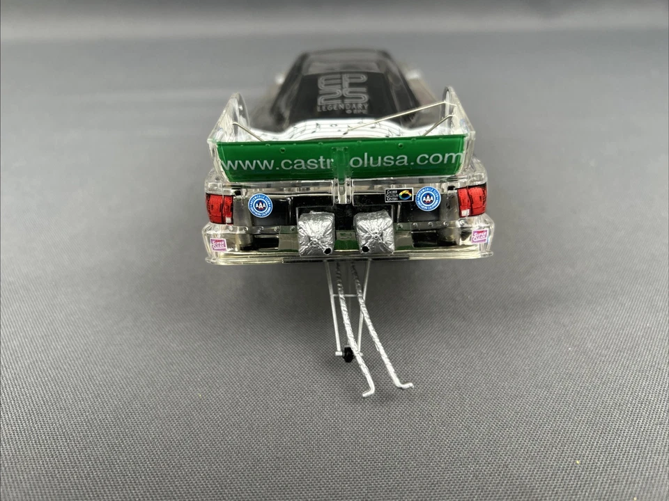 Action масштаб 1/24 2002 John Force Elvis 25 Mustang F/C прозрачный корпус литой новый в коробке - Изображение 3 из 4