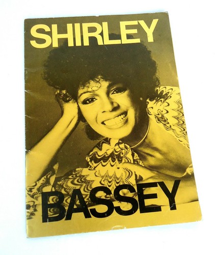 Shirley Bassey Australian Tour Program 23 March 1976 Hordern Pavilion Sydney