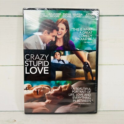 Crazy, Stupid, Love DVD Steve Carell, Gosling NEW & SEALED *Free