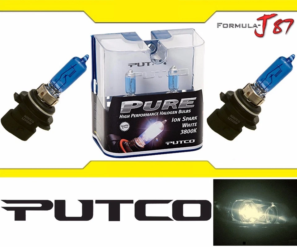 Putco 3800K Hierro Blanco 9005XS HB3A 239005XSW 65W Cabeza Bombilla Lámpara de haz alto Foto 2 de 4