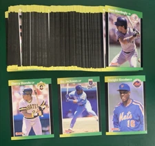 1989 Donruss Baseball's Best SET BREAK singles - stars, rookies, HOFers, #1-200