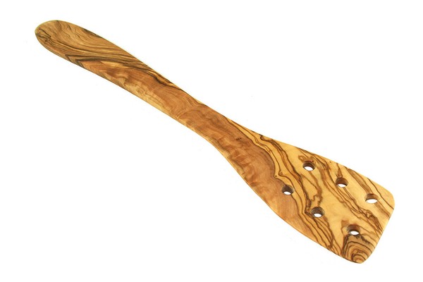 D.O.M. Pfannenwender 30 Cm Aus Olivenholz Gelocht Holz-image