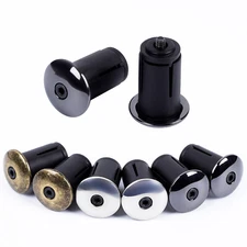 Bicycle Grip Expansion Plugs Cover Bar End Cap MTB Road Bike Bar End Plugs 2pcs